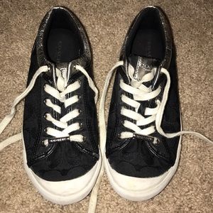 used Coach tennis shoes size 6.5